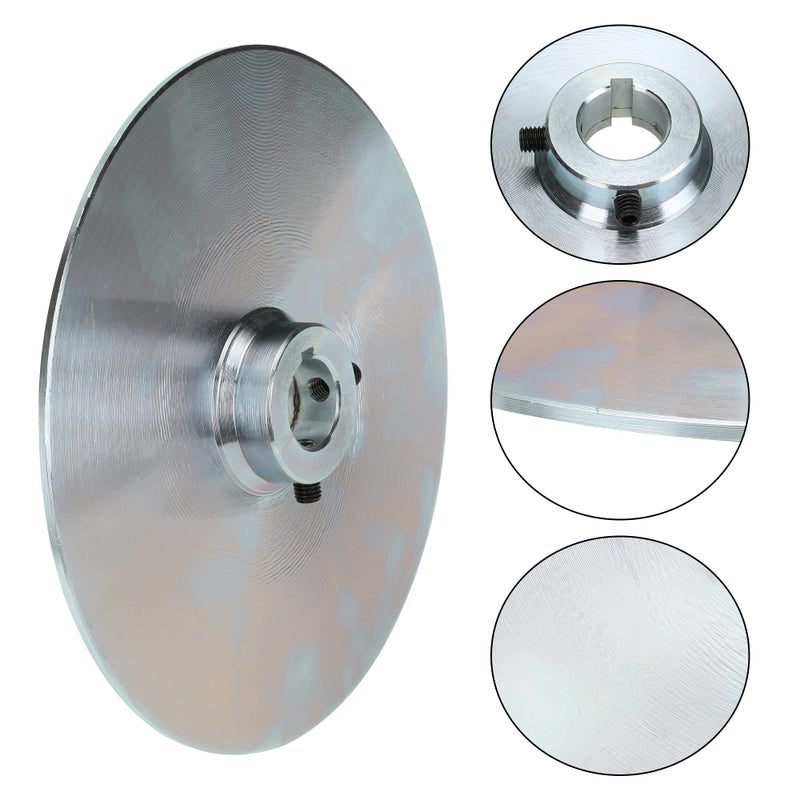 GREHUA 8"" Mechanical Brake Disc 1"" Bore 1/4"" Keyway for Azusa 1823 Manco 9598 9597 Airheart MB-1 Yerf-Dog ASW Bristers Go Kart Predator 212cc 196cc 6.5hp GX160 Dune Buggy Drift Trike Cart Parts Rotor - Image 4